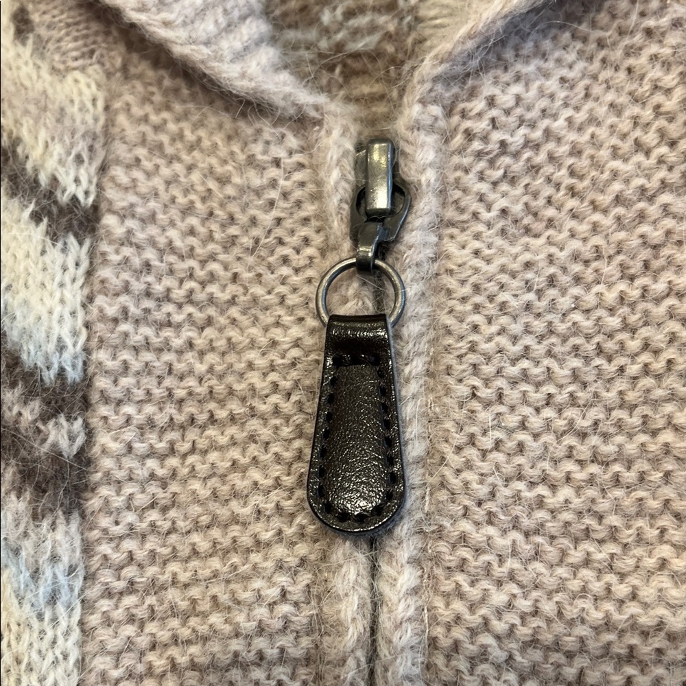 Pendleton Alpaca Wool Blend Aztec Southwestern Zi… - image 6